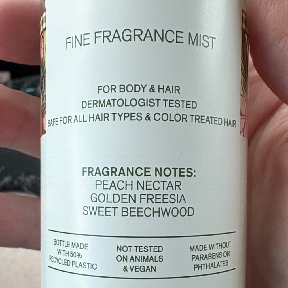 Vera Bradley x Bath and Body Works Peach Blossom Nectar Body Spray - Picture 8 of 13